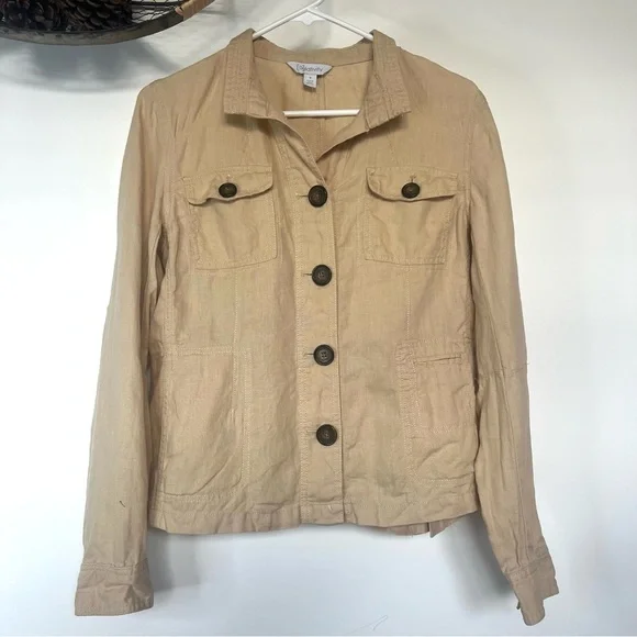 Relativity 100% Linen Jacket - Picture 3 of 10